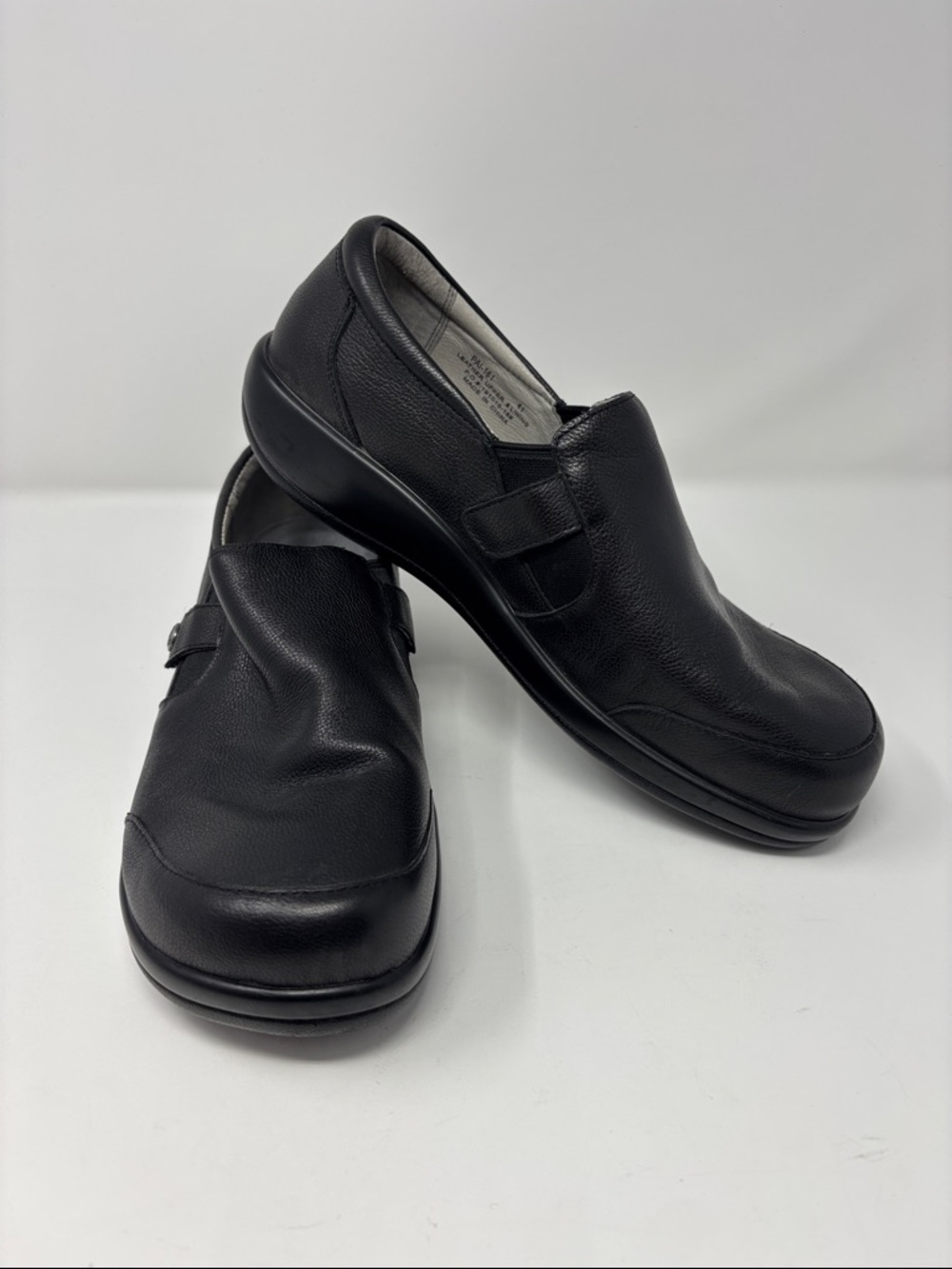 Algeria | Black Slip-On Comfort Shoes 41